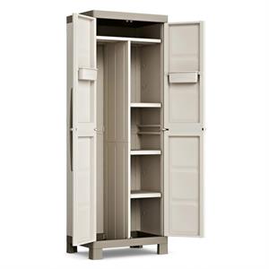 ARMADIO PORTASCOPE DA ESTERNO DUE ANTE CON RIPIANI KETER EXELLENCE in Sistemazione