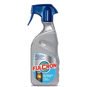 PULITORE VETRO STUFA PER FULIGGINE FULCRON 500ML in Stufe e clima