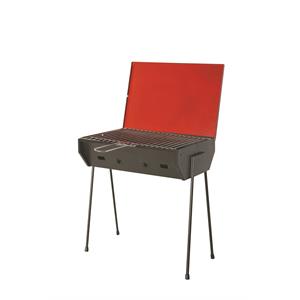 BARBECUE PORTATILE A CARBONELLA MOD. CAMPING 40X30X72H in Arredamento giardino