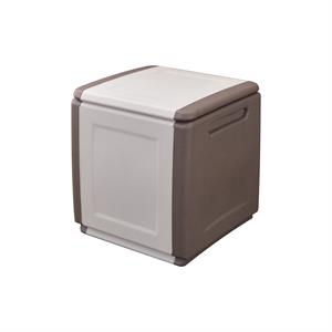 BAULE CONTENITORE DA ESTERNO ARTPLAST 130LT TORTORA in Arredamento giardino