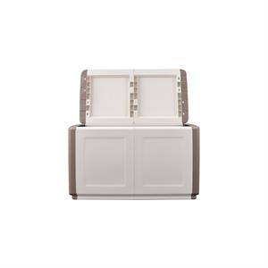 BAULE CONTENITORE DA ESTERNO ARTPLAST 230LT TORTORA in Arredamento giardino