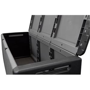 BAULE CONTENITORE DA ESTERNO ARTPLAST 330LT NERO in Arredamento giardino