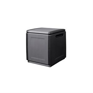 BAULE CONTENITORE DA ESTERNO ARTPLAST 130LT NERO in Arredamento giardino
