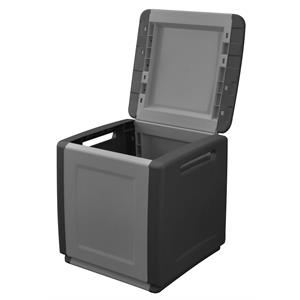 BAULE CONTENITORE DA ESTERNO ARTPLAST 130LT NERO in Arredamento giardino