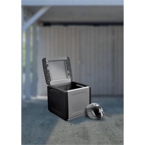 BAULE CONTENITORE DA ESTERNO ARTPLAST 130LT NERO in Arredamento giardino