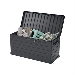 BAULE DA ESTERNO IMPERMEABILE 350L - PORTA ATTREZZI DA GIARDINO 118 x 52 x H57 CM in Arredamento giardino