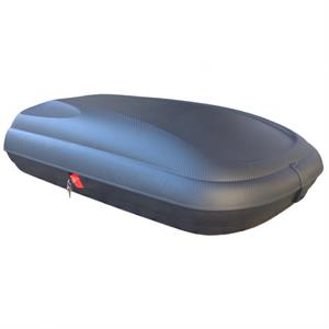 BAULE AUTO DA TETTO 133 x 78 x H34 CM - BOX PORTATUTTO 55KG - FINITURA IN CARBONIO in Accessori auto e moto