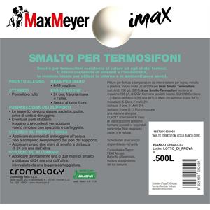 SMALTO PER TERMOSIFONI - BIANCO GHIACCIO - 0,5 LT - MAXMEYER in Vernici