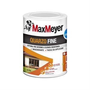 PITTURA AL QUARZO PER ESTERNI - QUARZO FINE - MAXMEYER - 0.75LT in Vernici