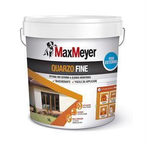 PITTURA AL QUARZO PER ESTERNI - QUARZO FINE - MAXMEYER - 14LT in Vernici