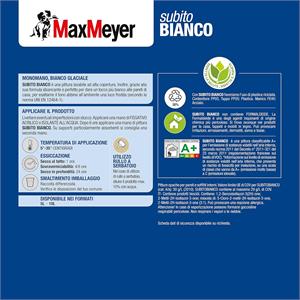 PITTURA LAVABILE PER INTERNI - SUBITO BIANCO A+ - MAXMEYER - 4+1LT in Vernici