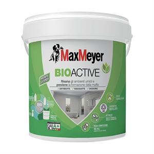 PITTURA ANTIMUFFA TRASPIRANTE BIOACTIVE A+ 4LT - MAXMEYER in Vernici
