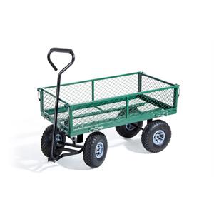 CARRELLO UTILITY PORTA ATTREZZI VERDELOOK IN METALLO VERDE in Giardinaggio