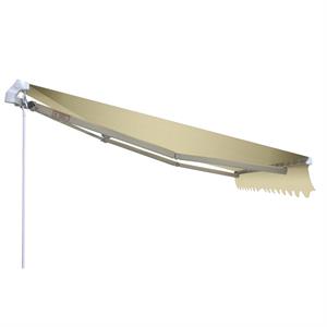 TENDA DA SOLE ITACA AVVOLGIBILE 3X2 M FISSA - BEIGE - VERDELOOK in Arredamento giardino