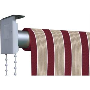 TENDA DA SOLE A CADUTA VERTICALE MYKONOS 2X2,5 MT – BEIGE E BORDEAUX - VERDELOOK in Arredamento giardino