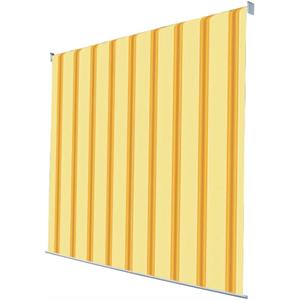 TENDA DA SOLE A CADUTA VERTICALE MYKONOS 2X2,5 MT – BEIGE E OCRA - VERDELOOK in Arredamento giardino