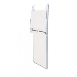 LETTINO DA MARE CON TETTUCCIO VERDELOOK RIMINI BIANCO in Arredamento giardino