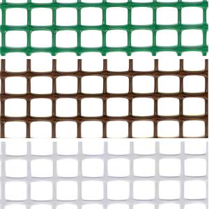 RETE IN PLASTICA PER RECINZIONI - QUADRA VERDE - 1x5 MT - MAGLIA 10X10MM in Giardinaggio