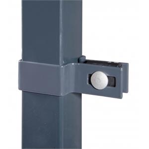 ANELLO SEMPLICE  GRIGIO PER IL FISSAGGIO DI PANNELLI ELETTROSALDATI in Giardinaggio