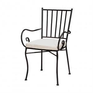 SEDIA DA GIARDINO IN METALLO 