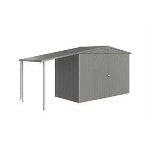 TETTOIA PER CASETTA EUROPA FORMATO 3 GRIGIA QUARZO in Arredamento giardino