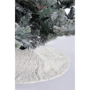 COPRI BASE PER ALBERO DI NATALE 90 CM BIZZOTTO WOLLY AVORIO in Natale