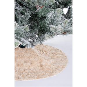 COPRI BASE PER ALBERO DI NATALE 90 CM BIZZOTTO WOLLY BEIGE in Natale