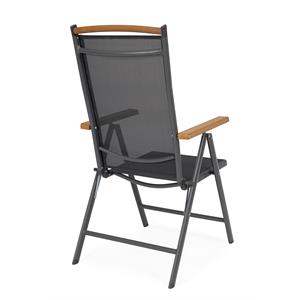 SEDIA DA GIARDINO RECLINABILE CON BRACCIOLI - BIZZOTTO NIAGARA in Arredamento giardino