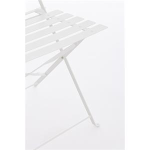 SET TAVOLO E SEDIE DA GIARDINO E BALCONE - SET BISTROT AUSTIN BIANCO in Arredamento giardino