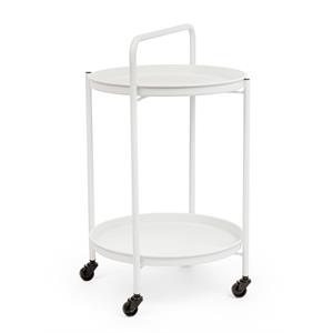CARRELLO PORTAVIVANDE DA ESTERNO BIZZOTTO 44CM BIANCO in Arredamento giardino