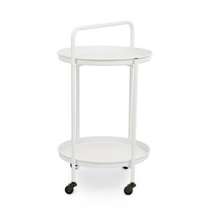 CARRELLO PORTAVIVANDE DA ESTERNO BIZZOTTO 44CM BIANCO in Arredamento giardino