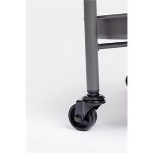 CARRELLO PORTAVIVANDE DA ESTERNO BIZZOTTO 44CM ANTRACITE in Arredamento giardino