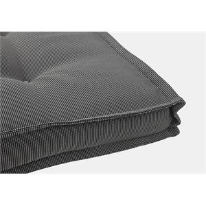 CUSCINO PER SEDIA DA GIARDINO IDROREPELLENTE - QUADRATO - CARBON in Arredamento giardino