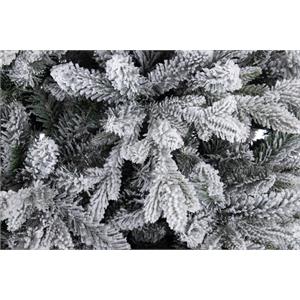 ALBERO DI NATALE INNEVATO 210 CM - IN PE/PVC - LIVIGNO 3842 RAMI in Natale