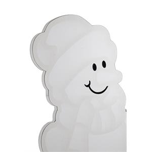 PUPAZZO DI NEVE LUMINOSO - DECORAZIONE PER INTERNI ED ESTERNI - 380 LED MULTICOLOR in Natale