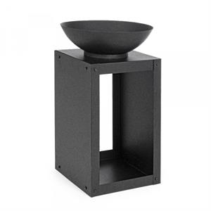 BRACIERE EFESTO 38X38 CON PORTALEGNA in Arredamento giardino