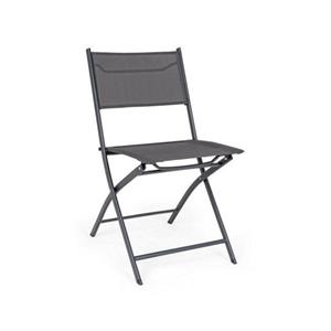 SET TAVOLO E SEDIE DA GIARDINO PIEGHEVOLI BIZZOTTO MARTINEZ IN ACCIAIO in Arredamento giardino