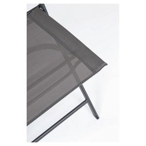 SET TAVOLO E SEDIE DA GIARDINO PIEGHEVOLI BIZZOTTO MARTINEZ IN ACCIAIO in Arredamento giardino