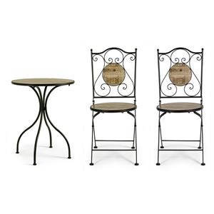 SET TAVOLO E SEDIE DA GIARDINO BIZZOTTO KANSAS in Arredamento giardino