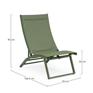 POLTRONA LOUNGE RECL. TAYLOR HERB in Arredamento giardino