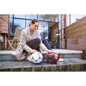 COMPRESSORE PORTATILE 3 ALIMENTAZIONI (BATTERIA, 12V E 230V) - BD BDCINF18N-QS in Utensileria