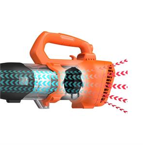 SOFFIATORE ELETTRICO ASSIALE 1850W - BLACK & DECKER BEBL185-QS in Giardinaggio