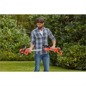 TAGLIABORDI ELETTRICO 550W TAGLIO 30CM BLACK & DECKER BESTA530-QS in Giardinaggio