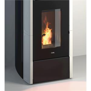 STUFA A PELLET CANALIZZATA CADEL ATENA3 PLUS 12 ROSSO in Stufe e clima