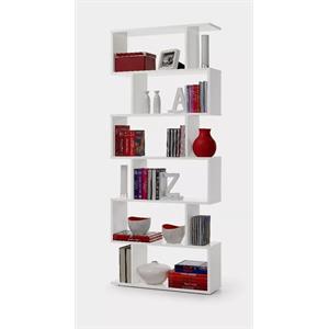 KIT MOBILE LIBRERIA ATHENA BIANCO 80X25X192H in Arredamento