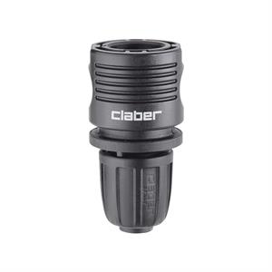 RACCORDO AUTOMATICO 1/2” CLABER PER TUBO COLLETTORE in Giardinaggio