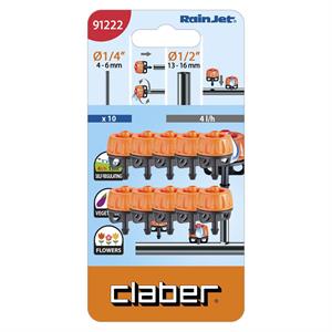 GOCCIOLATORE AUTOCOMPENSANTE CLABER 4 L/H in Giardinaggio