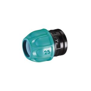RACCORDO DIAMETRO 25 MM. PER COLLEGARE TUBI IRRIGAZIONE GIARDINO A PARTENZA FILETTATA MASCHIO DA 1” in Giardinaggio