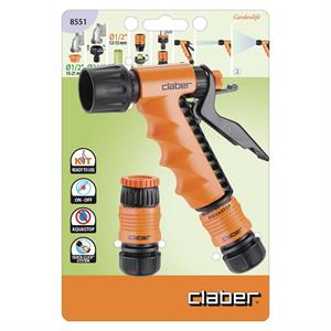 CLABER STARTER KIT IRRIGAZIONE GIARDINO 1/2” CON PISTOLA ERGO in Giardinaggio