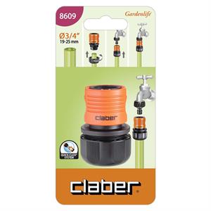 RACCORDO AUTOMATICO PER TUBI DA Ø 3/4” (19 mm) CLABER in Giardinaggio